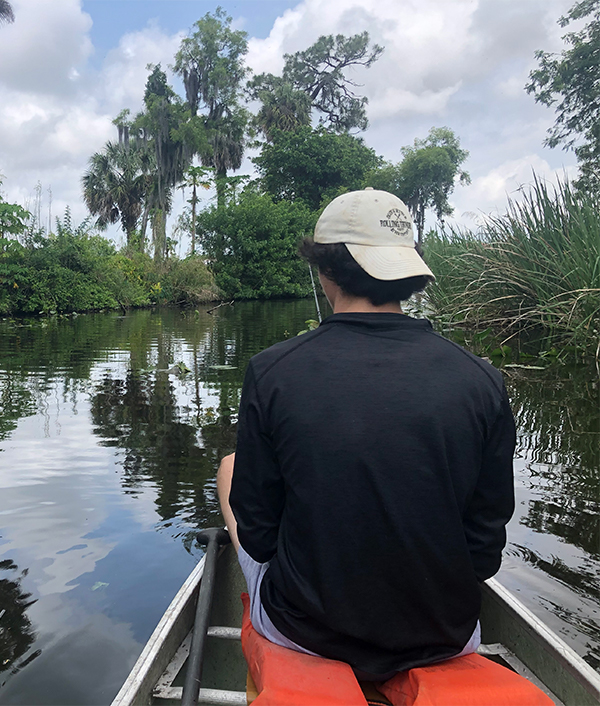 boy in boat